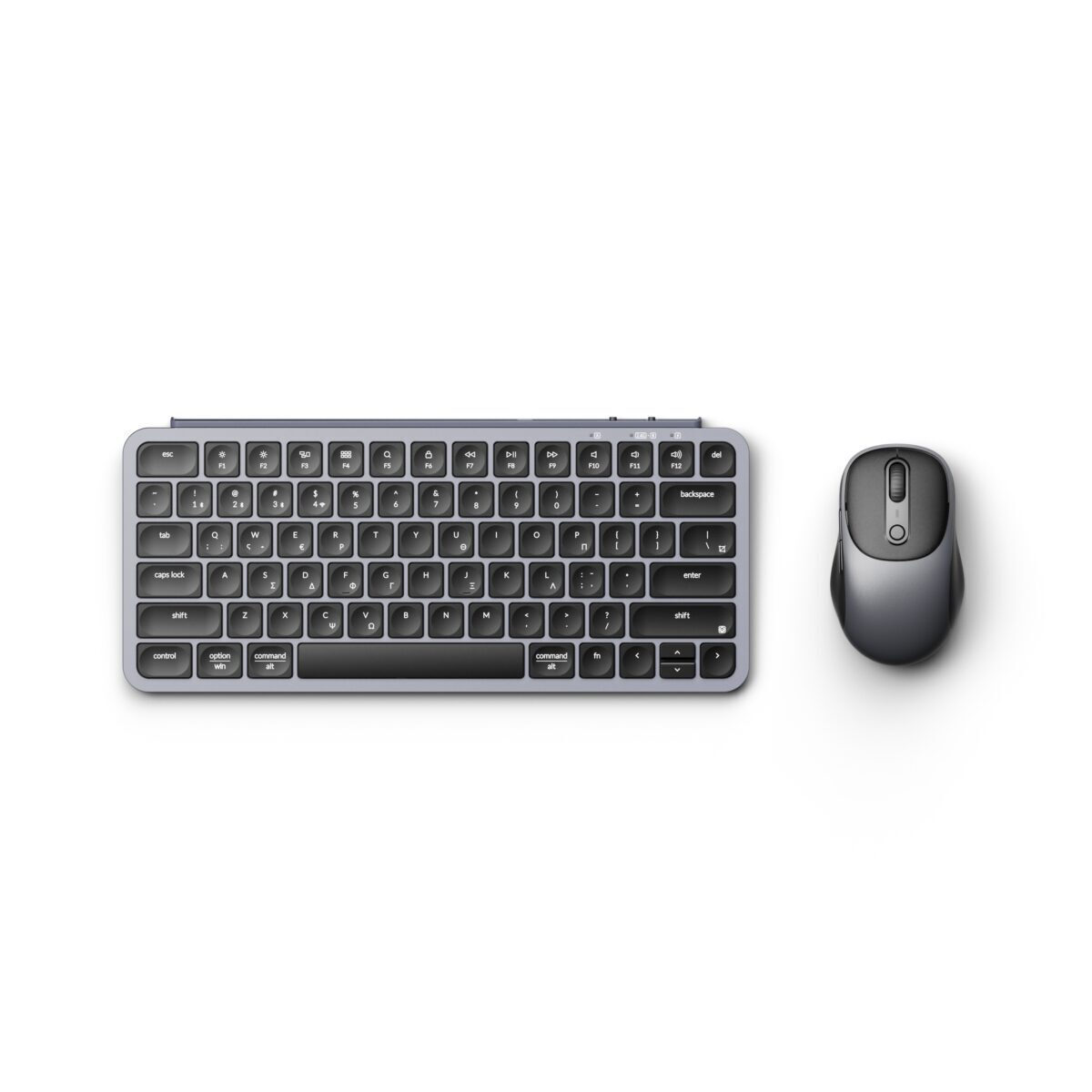 KEYBOARD KEYCHRON B1 PRO COMBO KCBD3-GR ULTRASLIM MINI WIRELESS BT GRAY GR LAY