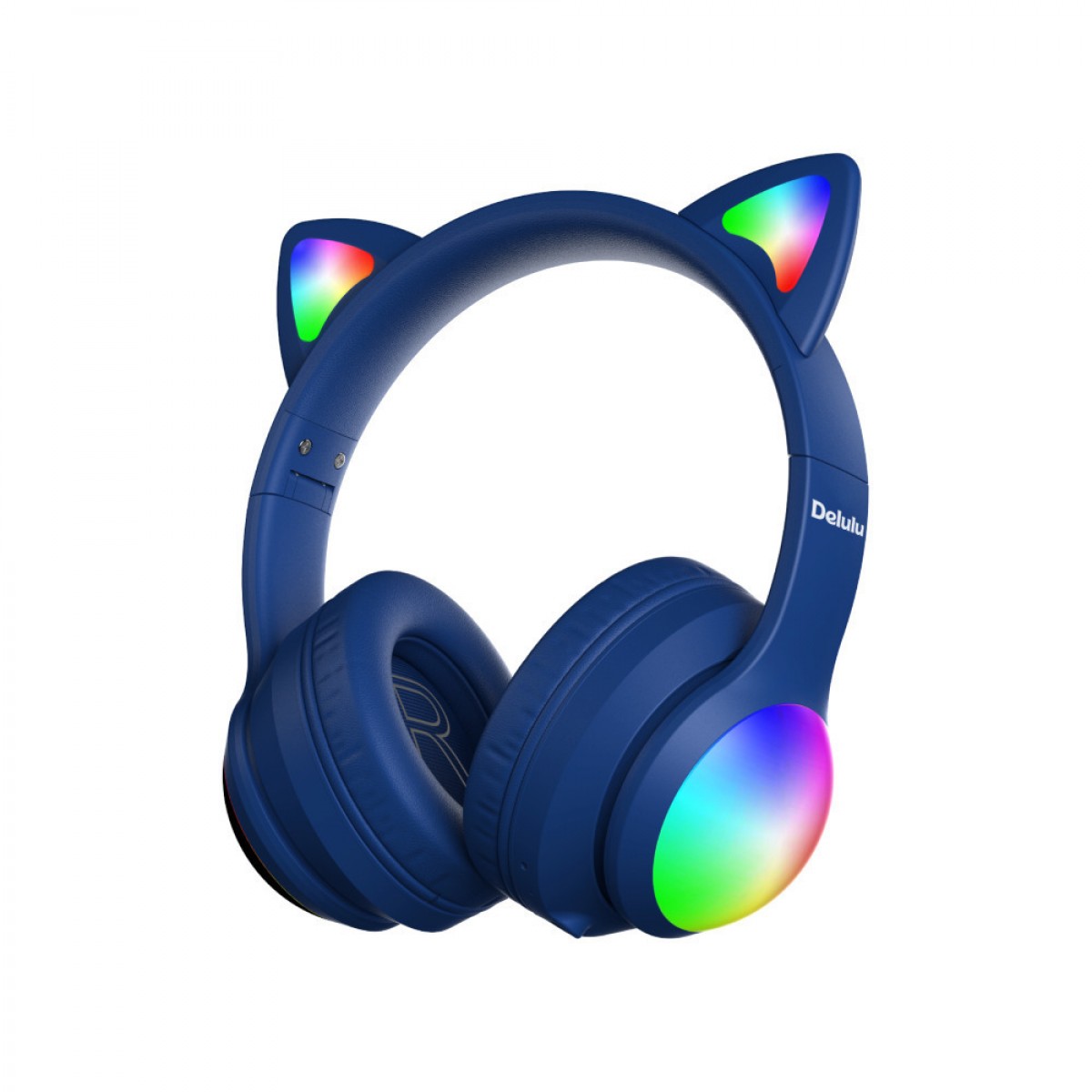 HEADPHONES KIDDOBOO DELULU BLUETOOTH DISCO BLUE KBMS632BLU