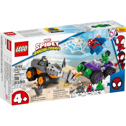 LEGO SPIDER-MAN 10782 HULK VS RHINO TRUCK SHOWDOWN