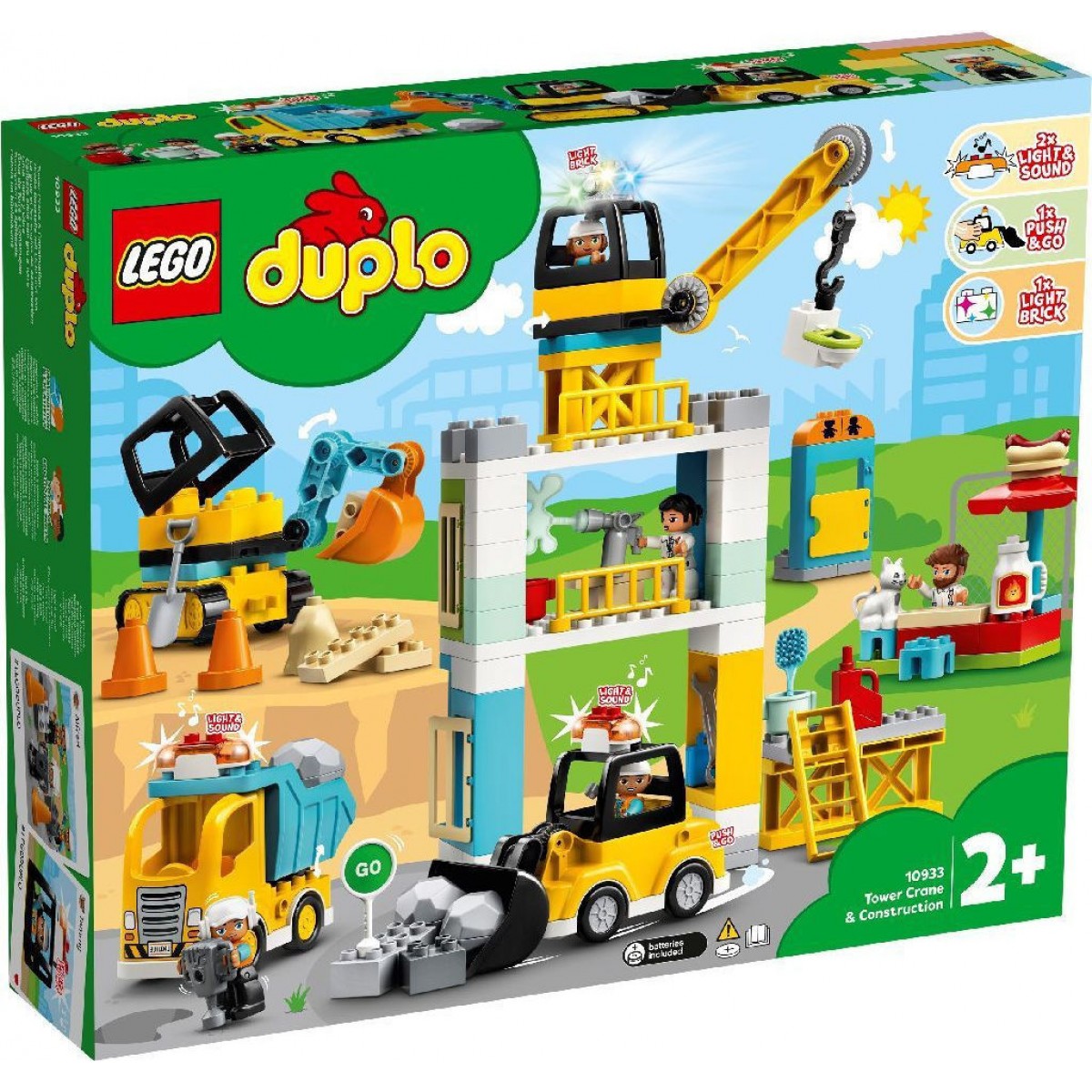 LEGO DUPLO 10933 TOWER CRANE&CONSTRUCTION