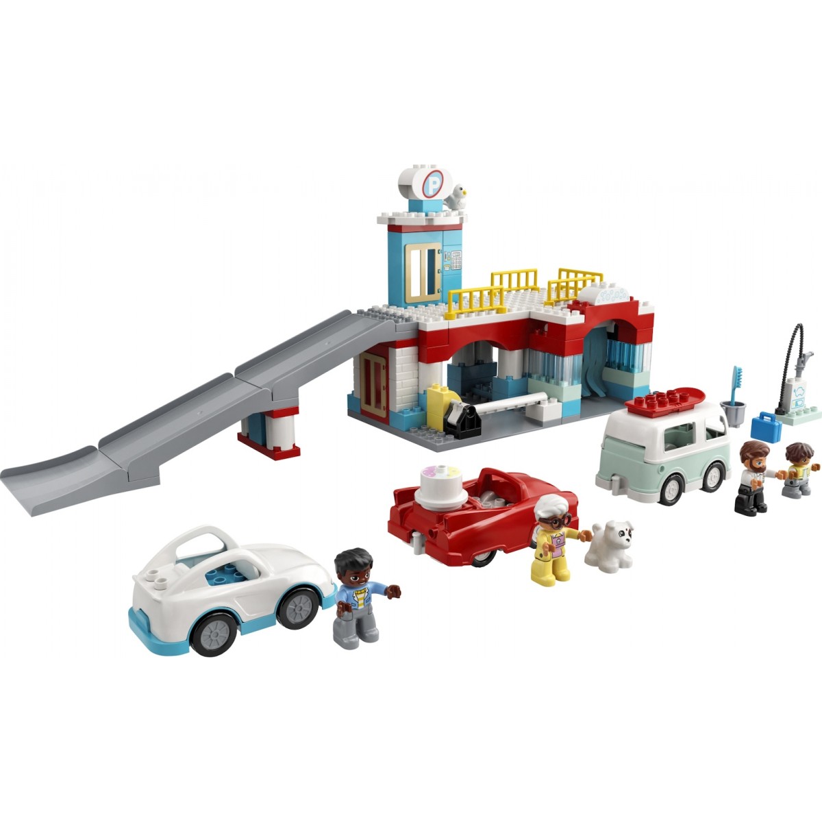 LEGO DUPLO 10948 PARKING GARAGE AND CAR WASH