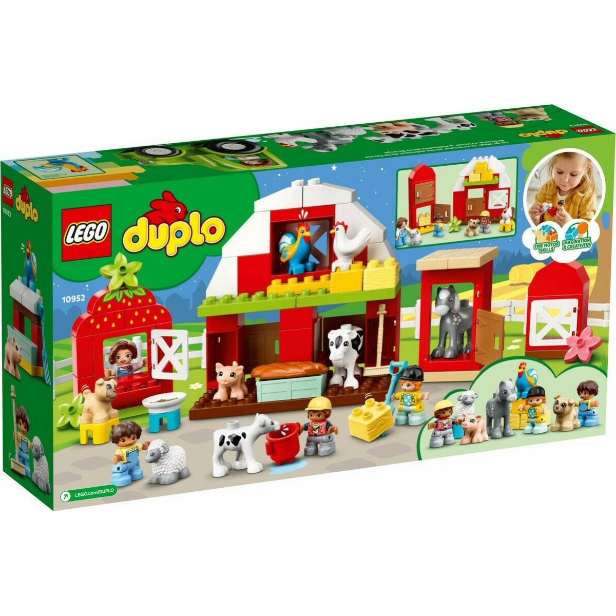 LEGO DUPLO 10952 BARN TRACTOR AND ANIMAL CARE