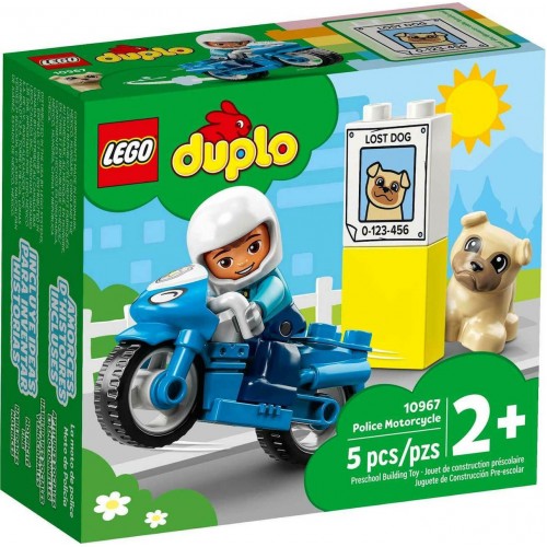 LEGO DUPLO 10967 POLICE MOTORCYCLE