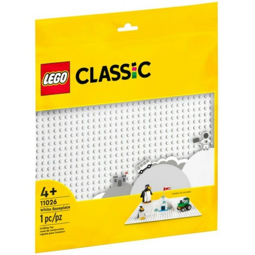 LEGO CLASSIC 11026 WHITE BASEPLATE