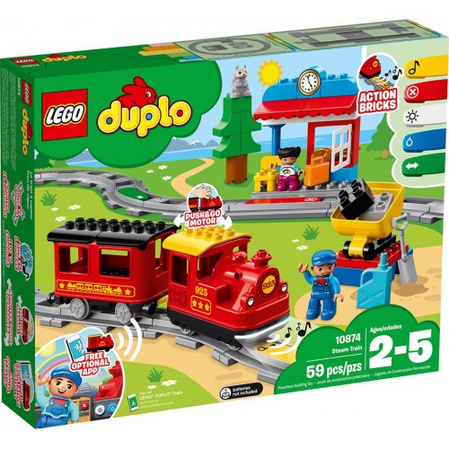 LEGO DUPLO 10874 STEAM RAILWAY