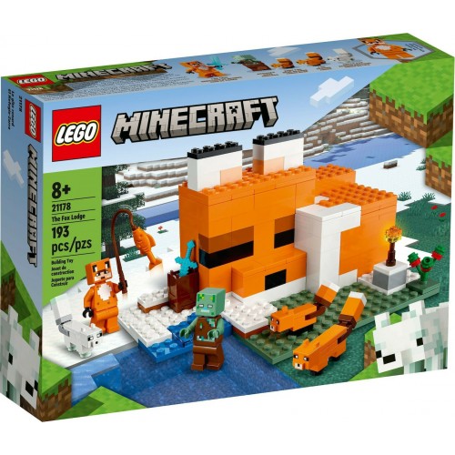 LEGO MINECRAFT 21178 THE FOX LODGE