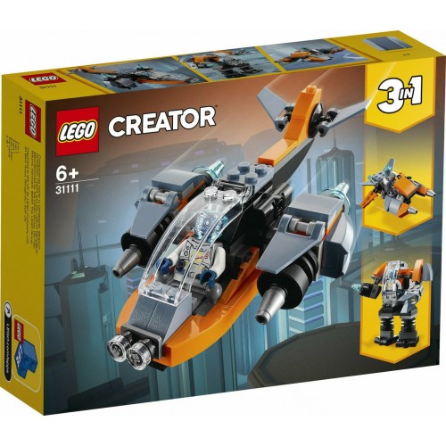 LEGO CREATOR 31111 CYBER DRONE