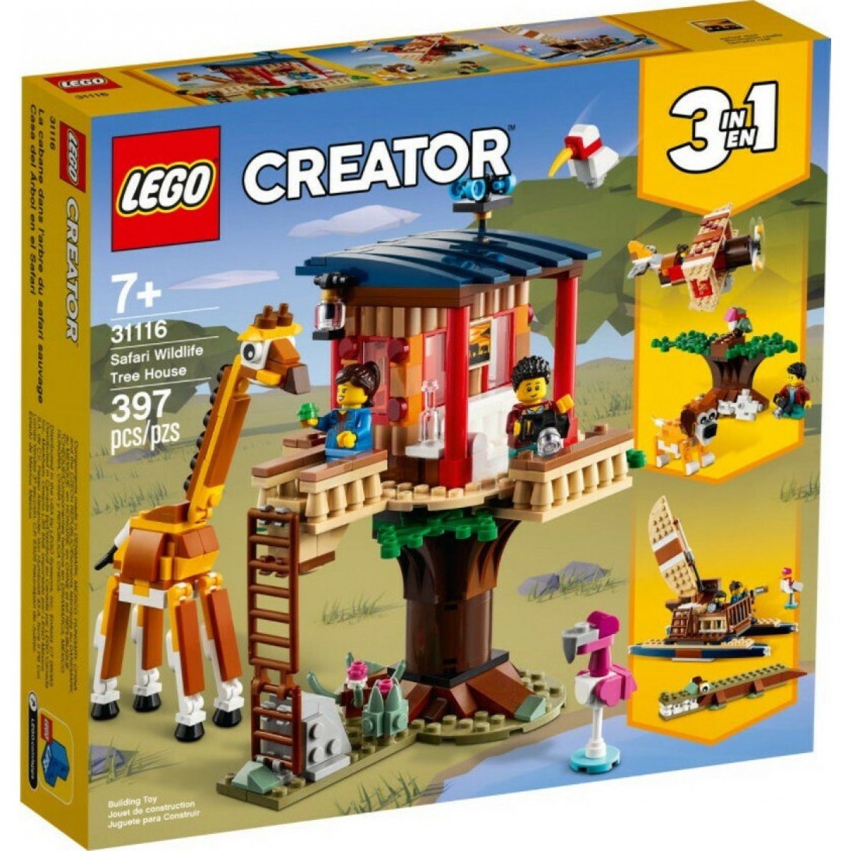 LEGO CREATOR 31116 SAFARI-TREE HOUSE