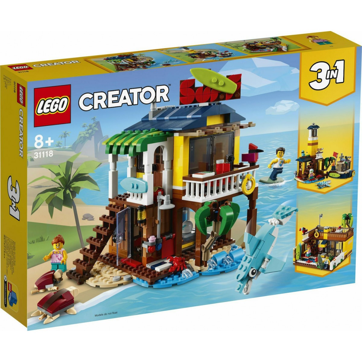 LEGO CREATOR 31118 SURFER BEACH HOUSE