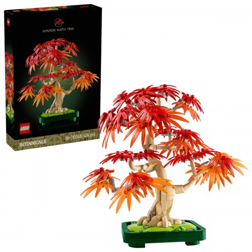 LEGO BOTANICAL 10348 JAPANESE RED MAPLE BONSAI TREE