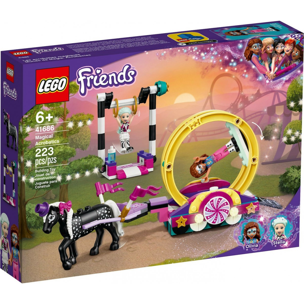 LEGO FRIENDS 41686 MAGICAL ACROBATICS