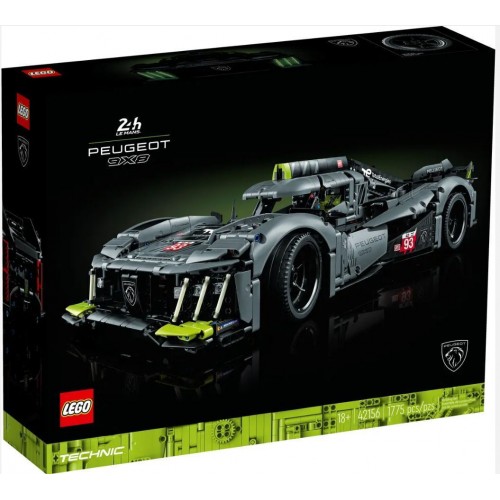 LEGO TECHNIC 42156 PEUGEOT 9X8 24HLE MANS HYBRID HYPERCAR