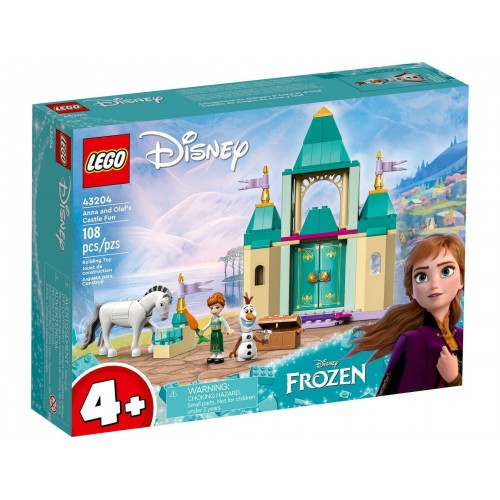 LEGO DISNEY PRINCESS 43204 ANNA AND OLAF'S CASTLE FUN 4+