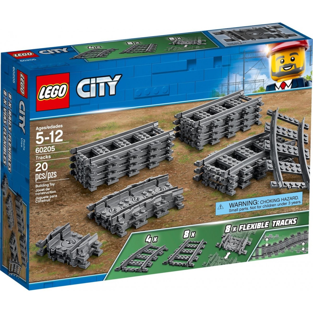 LEGO CITY 60205 TRACKS