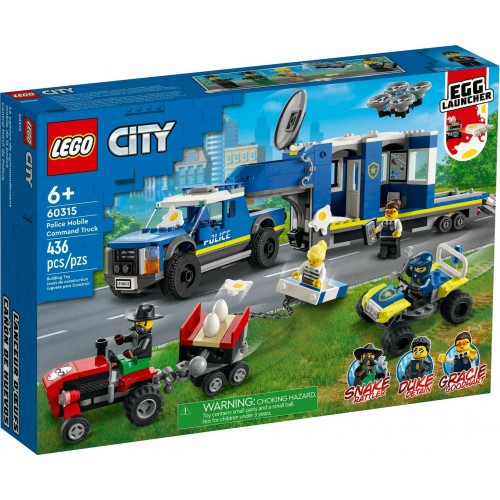 LEGO CITY 60315 POLICE MOBILE COMMAND TRUCK