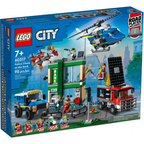LEGO CITY 60317 POLICE CHASE AT THE BANK