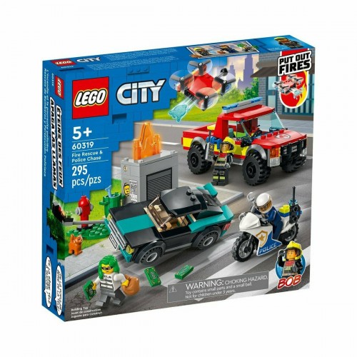 LEGO CITY 60319 FIRE RESCUE & POLICE CHASE