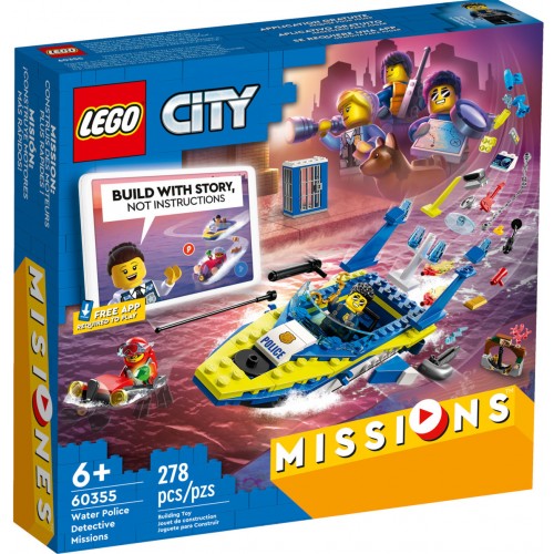 LEGO CITY 60355 WATER POLICE DETECTIVE MISSION