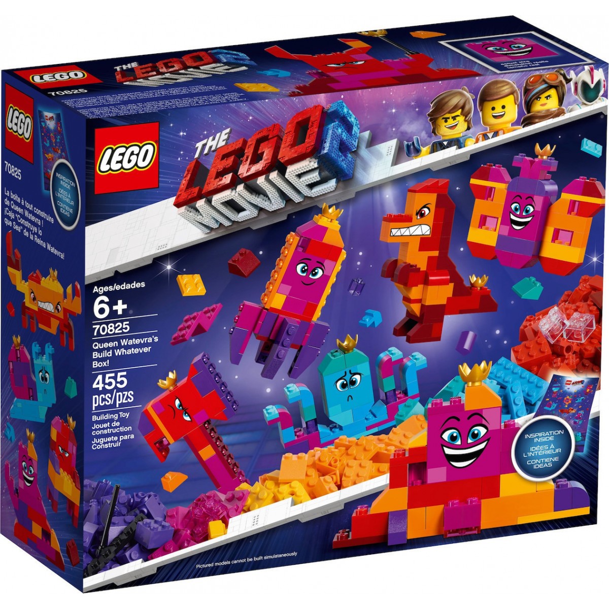 LEGO MOVIE 2 70825 QUEEN MATEVRA'S BUILD WHATEVER BOX
