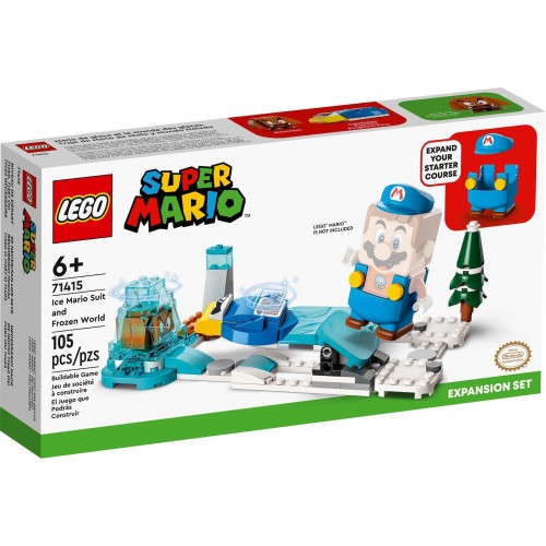LEGO SUPER MARIO 71415 ICE MARIO SUIT AND FROZEN WORLD EXPANSION SET
