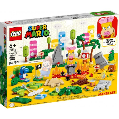 LEGO SUPER MARIO 71418 CREATIVITY TOOLBOX MAKER SET