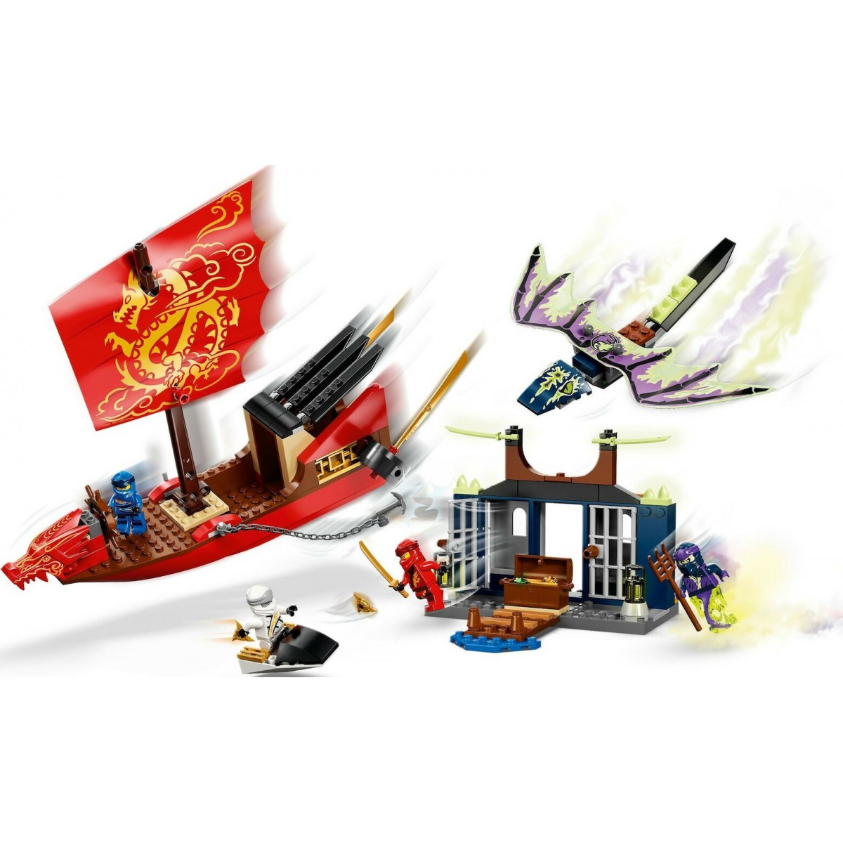 LEGO NINJAGO 71749 FINAL FLIGHT OF DESTINY'S BOUNTY