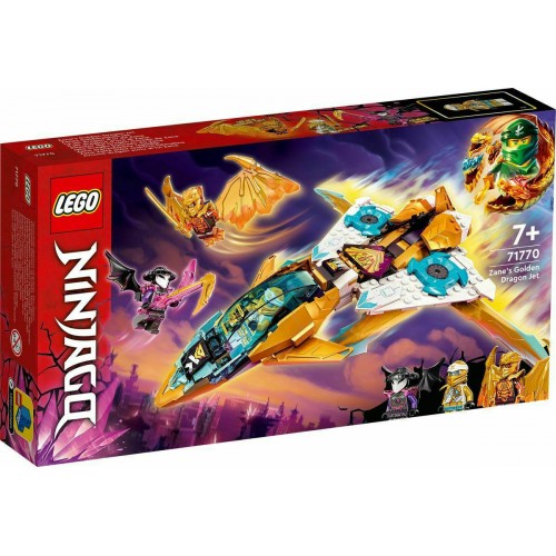 LEGO NINJAGO 71770 ZANE' S GOLDEN DRAGON JET