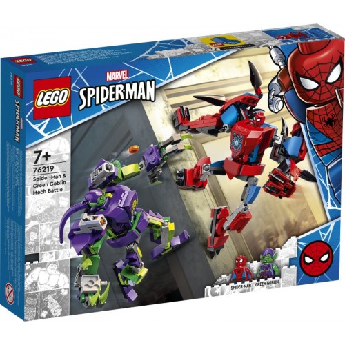 LEGO MARVEL SUPER HEROES 76219 SPIDER MAN & GREEN GOBLIN MECH DUEL