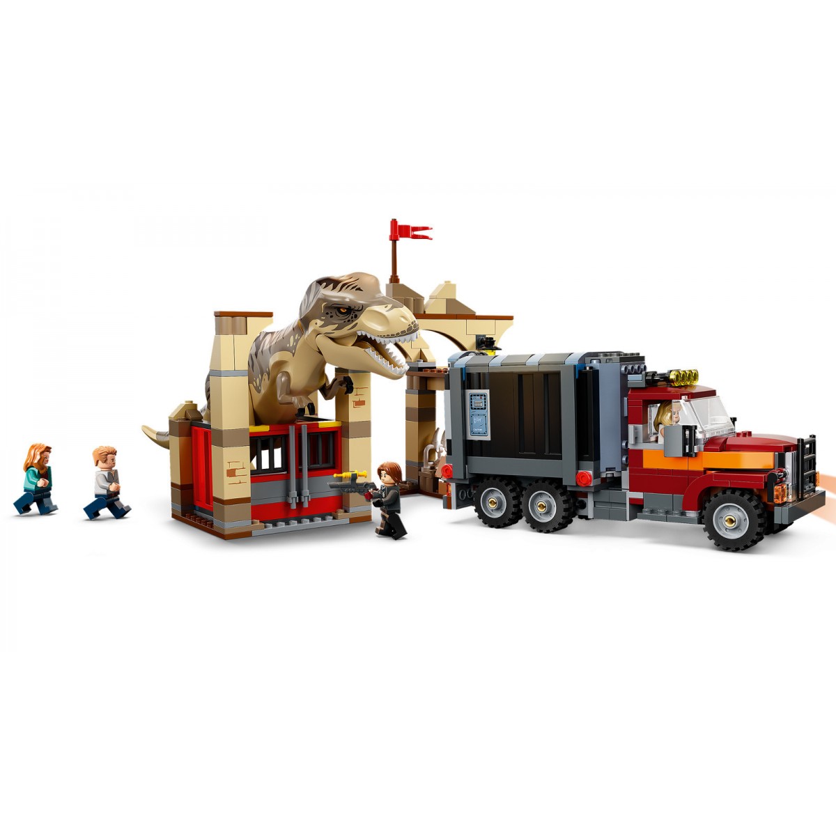 LEGO JURASSIC WORLD 76948 T-REX ATROCIRAPTOR DINOSAUR BRAKEOUT