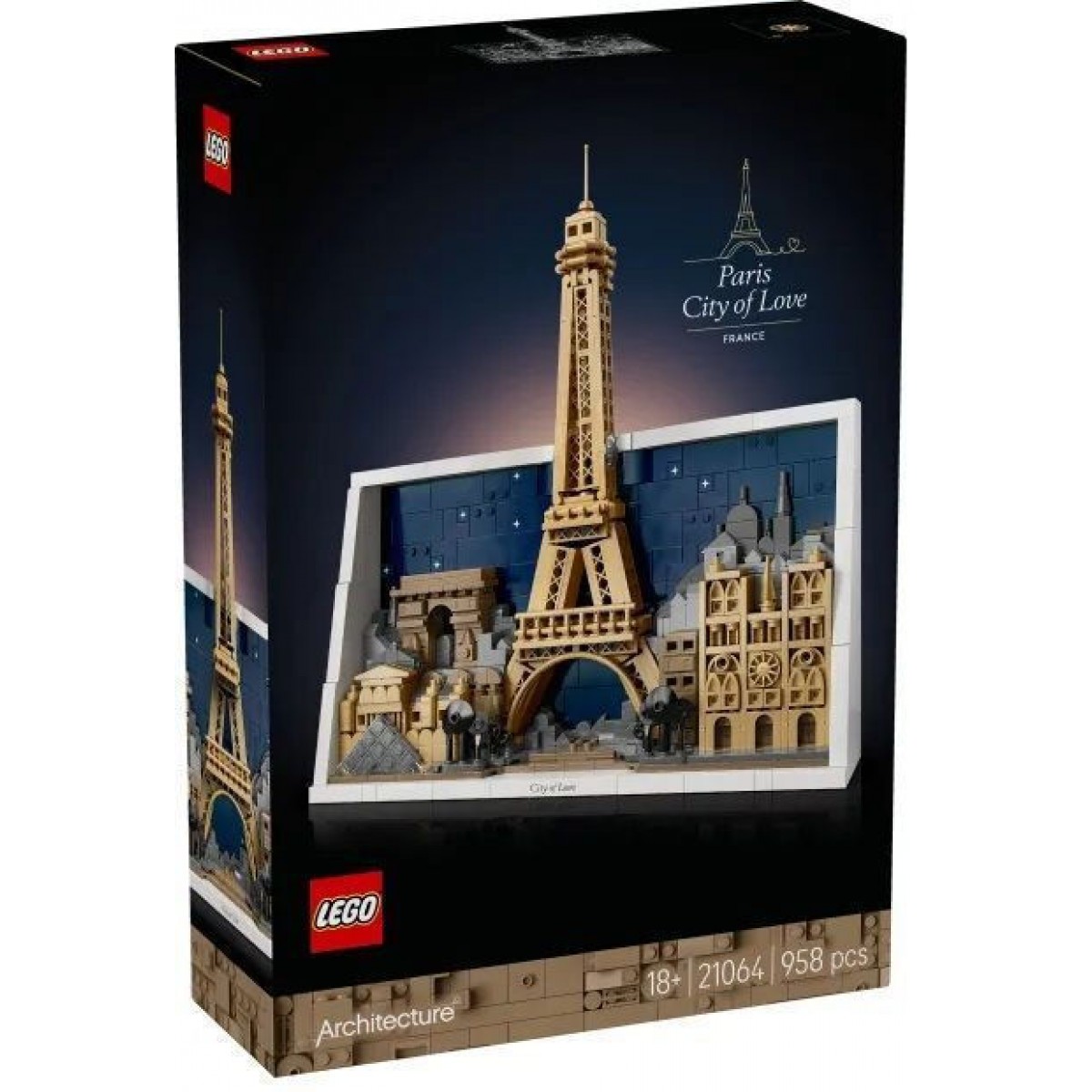 LEGO ARCHITECTURE 21064 PARIS - CITY OF LOVE