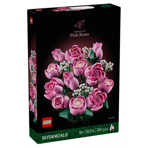 LEGO BOTANICAL 10374 BOUQUET OF PINK ROSES