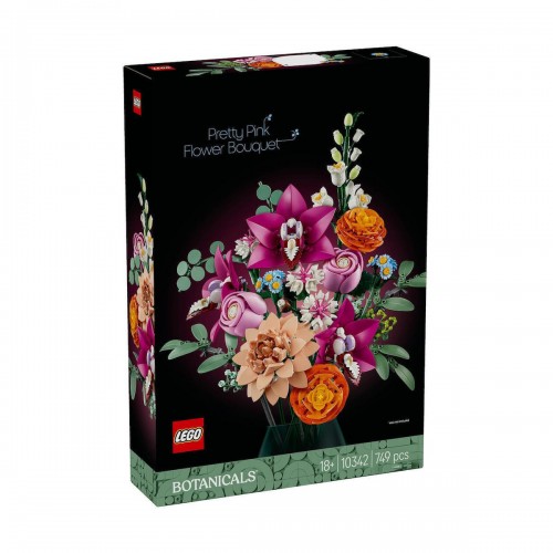 LEGO BOTANICAL 10342 PRETTY PINK FLOWER BOUQUET