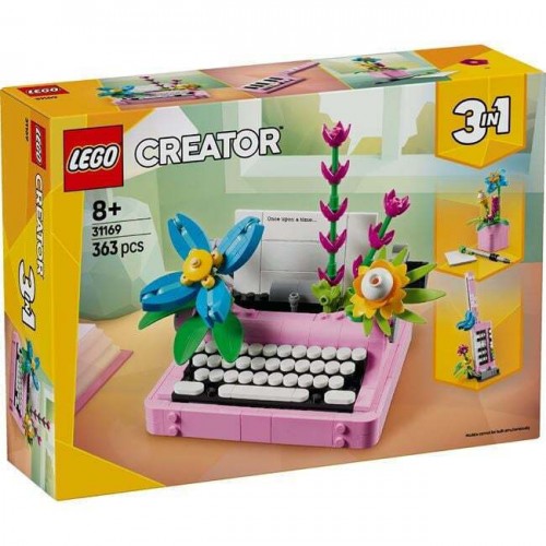 LEGO CREATOR 31169 TYPEWRITER WITH FLOWERS