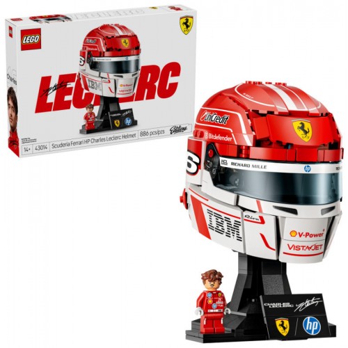 LEGO EDITIONS 43014 SCUDERIA FERRARI HP CHARLES LECLERC HELMET