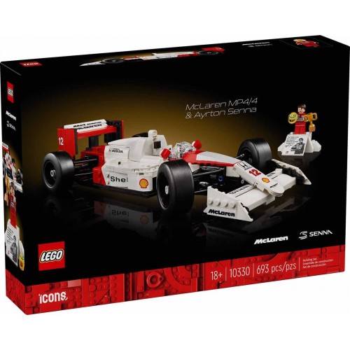 LEGO ICONS 10330 MCLAREN MP4/4 & AYRTON SENNA