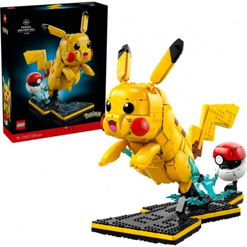 LEGO POKEMON 72152 PIKACHU AND POKEBALL