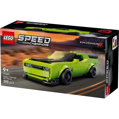 LEGO SPEED CHAMPIONS 77237 DODGE CHALLENGER SRT HELLCAT SPORTS CAR