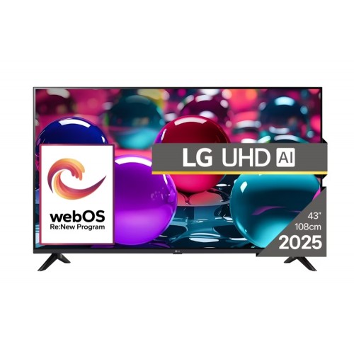 TV LG 43" 43UA73003LA 4K UHD LED AI HDR 2025