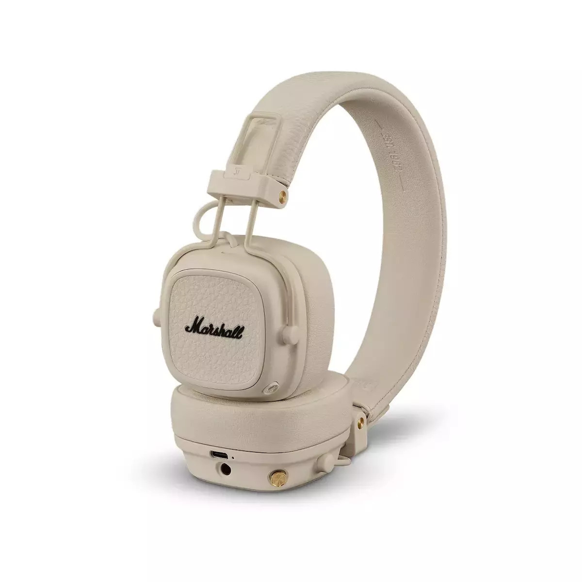 HEADPHONES BLUETOOTH MARSHALL MAJOR V CREAM