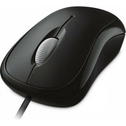 MOUSE MICROSOFT BASIC OPTICAL FOR BUSINESS WIRED BLACK 4YH-00007