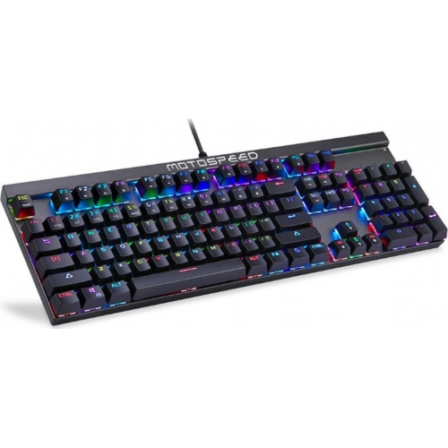 KEYBOARD MOTOSPEED CK103 WIRED RGB SIDE LASER BLUE SWITCHES (US)