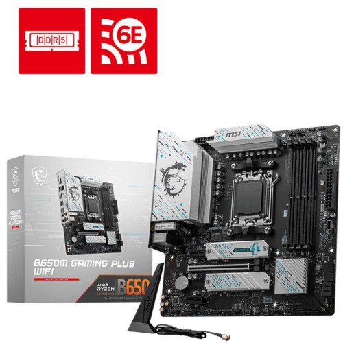 MOTHERBOARD MSI GAMING PLUS WIFI B650M 911-7E24-013