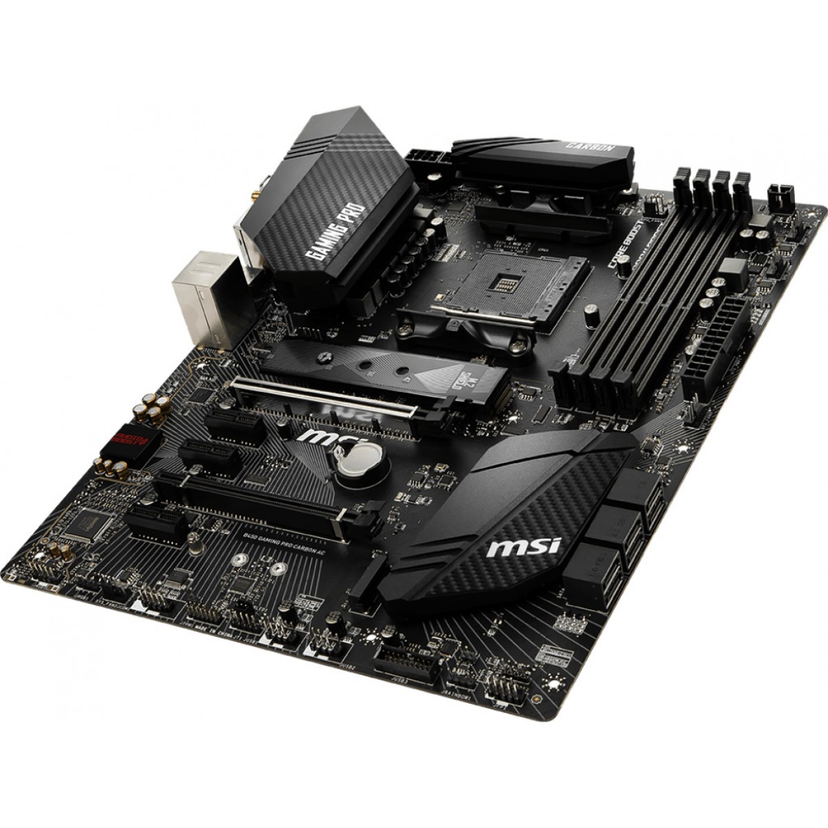 Motherboard MSI B450 Gaming Pro Carbon AC AM4 AMD 7B85-001R