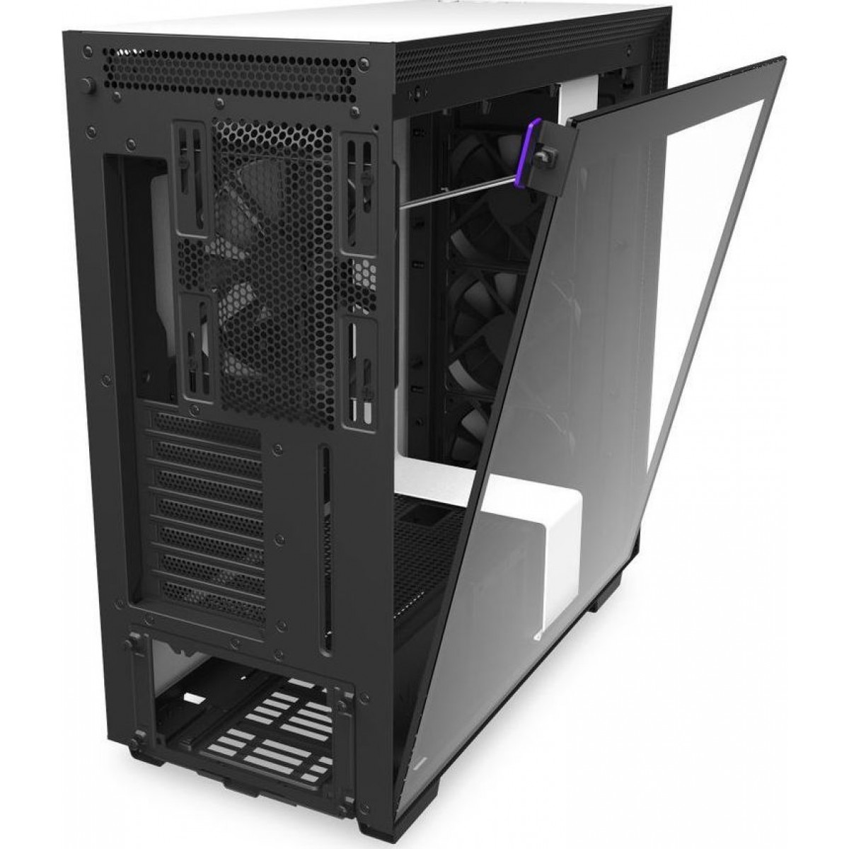 CASE NZXT H710 TOWER TEMPERED GLASS 272MM EATX WHITE CA-H710B-W1