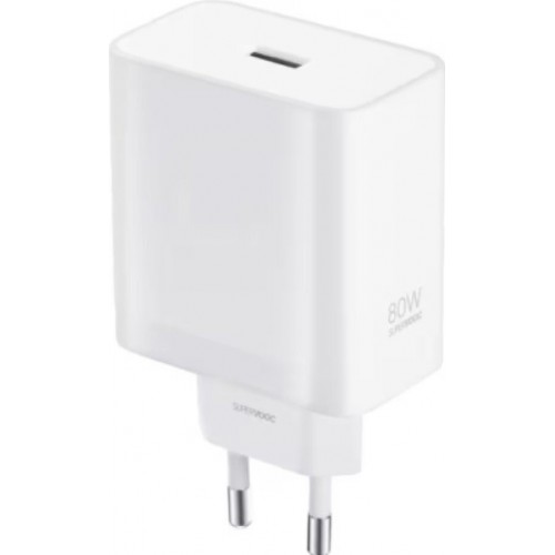 OPPO 80W USB-A SUPERVOOC  ADAPTER WHITE EU