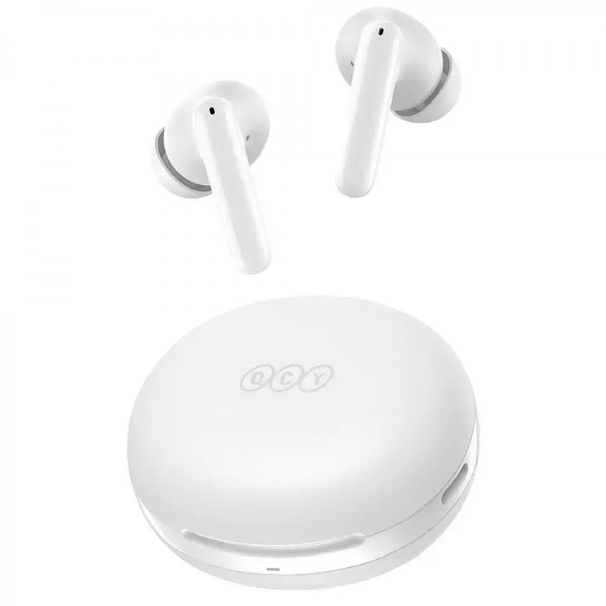 HANDS FREE QCY T13 ANC 2 TWS 28DB ACTIVE NOISE CANCEL WHITE