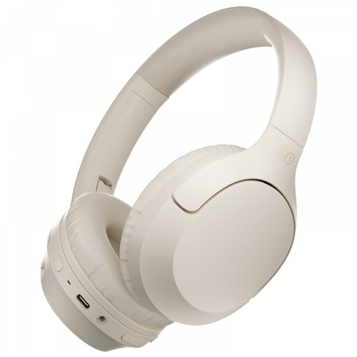 QCY H2 PRO WHITE V5.3 BLUETOOTH ENC CALL NOISE CANCELLING HEADPHONES 60H
