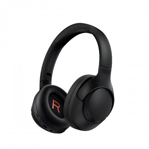 HEADSET QCY H3 W. MIC, HYBRID FEED NOISE CANCELING WITH 4 MODE ANC BUTTON – 60H BATTERY BLACK
