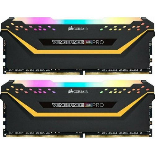 RAM CORSAIR VENGEANCE RGB PRO 32GB 2X16 DDR4-3600MHz CMW32GX4M2D3600C18