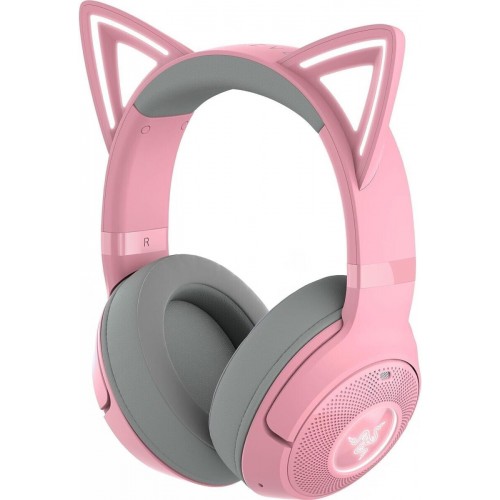 HEADSET RAZER KRAKEN KITTY V2 QUARTZ RGB GAMING RZ04-04860100-R3M1